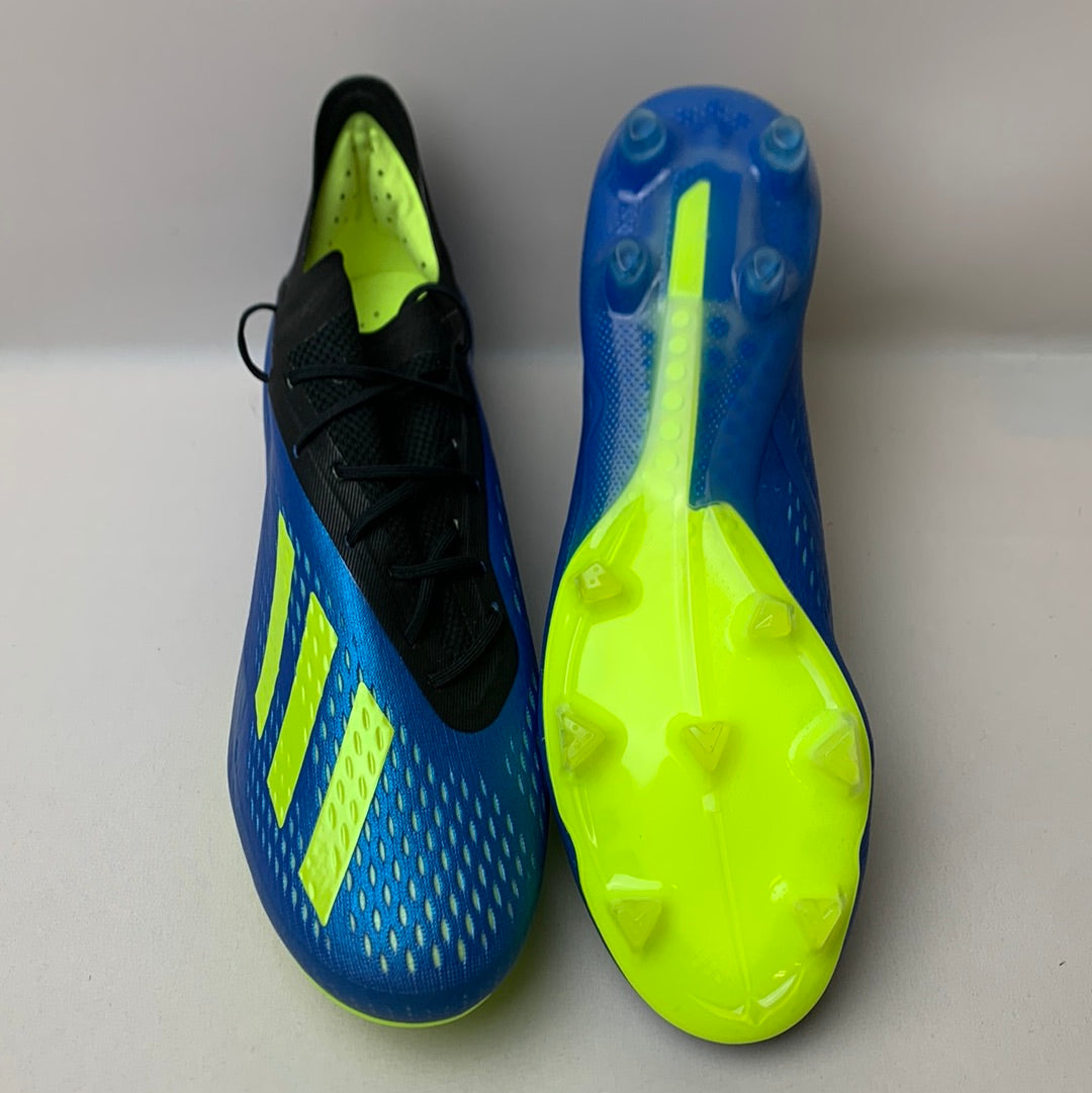 Green Adidas Soccer Shoes Adidas X Crazyfast League TF Yellow