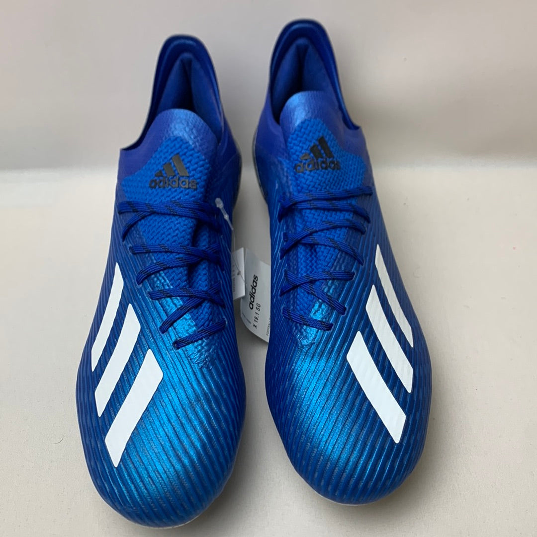 Adidas X19 Blue Adidas X Fg Jr EG7152 Football Boots Blue Blue